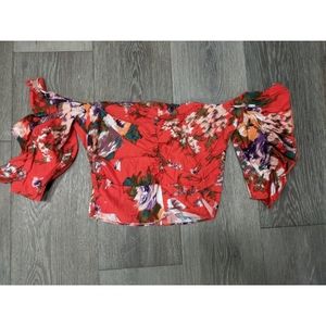 H&M Off-Shoulder Crop Top